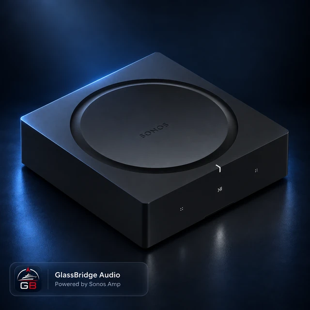 Approved Sonos Amp hardware for installed listening zones